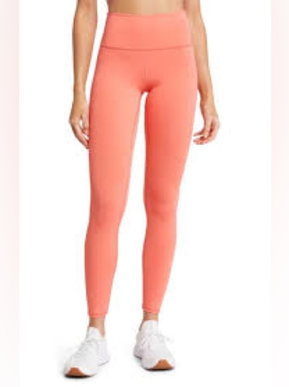 Alo Yoga High-Waist Airbrush Legging in Muted Terracotta-Rose Leggings (M)
